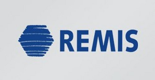 REMIS Logo in Blau